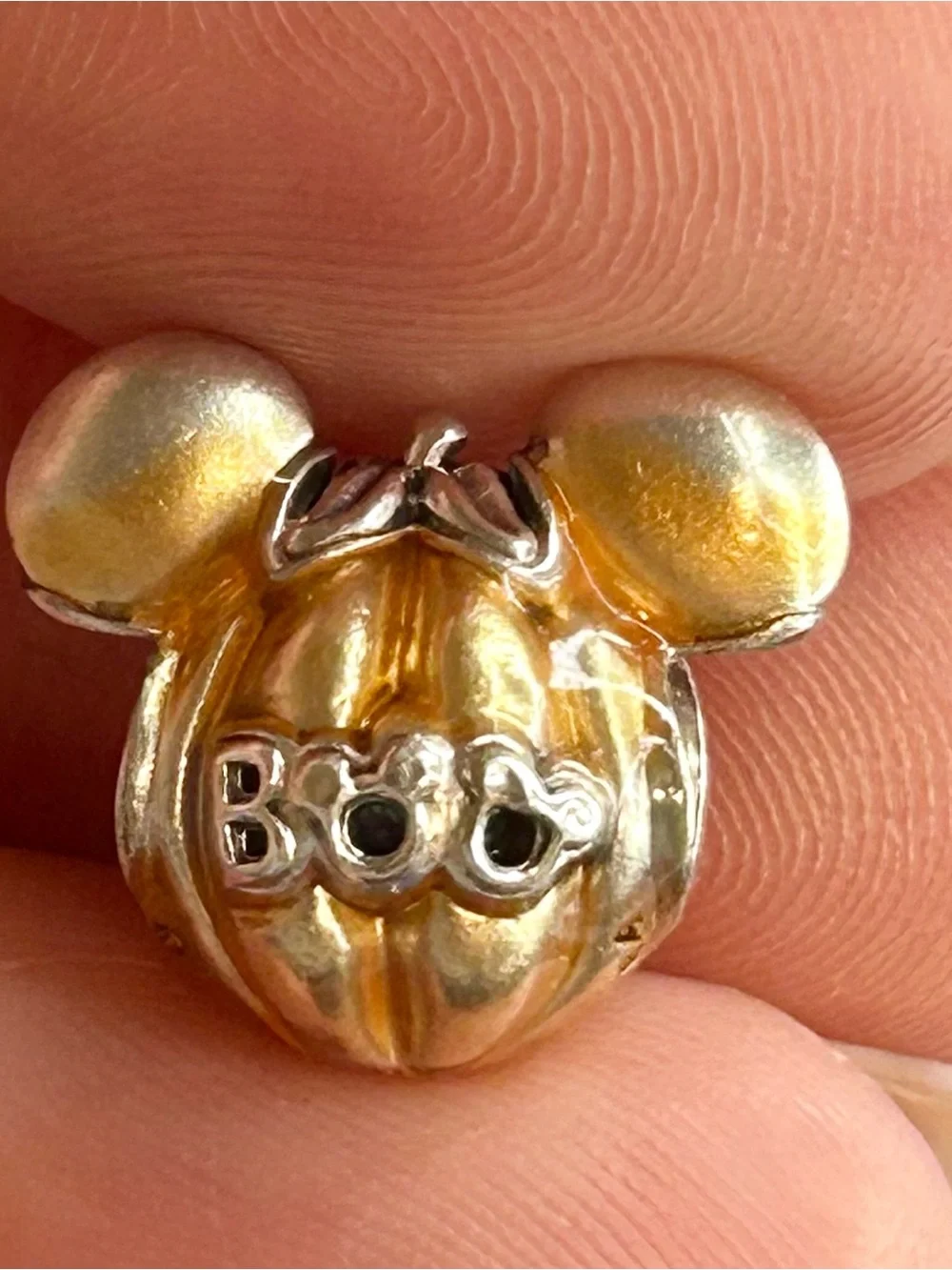 Pandora Disney Mickey Mouse Pumpkin Charm Halloween